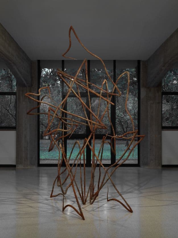 Dominique White, "Deadweight", 2024, veduta di mostra © Dominique White | ph. Dario Lasagni