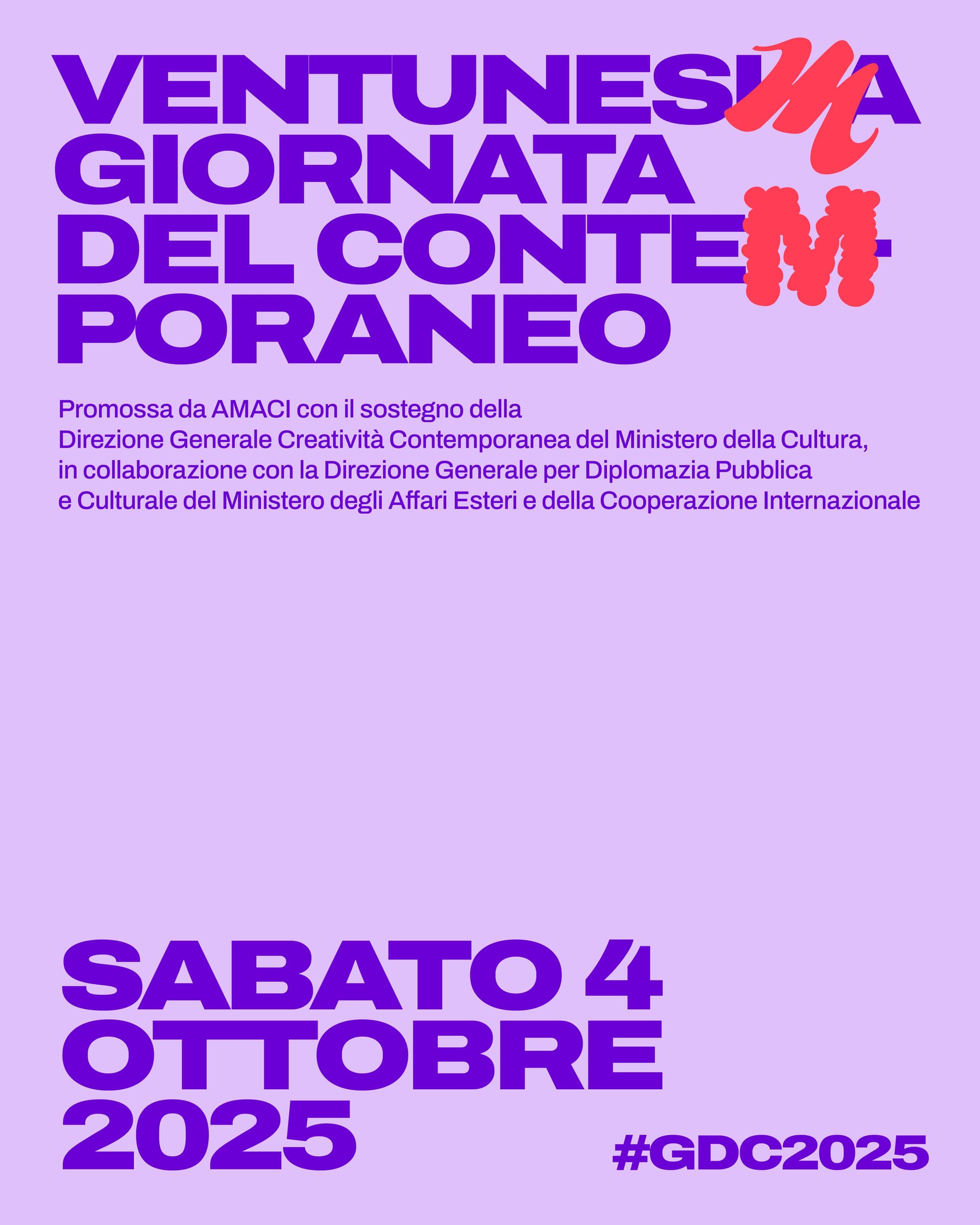 XXI Giornata del Contemporaneo