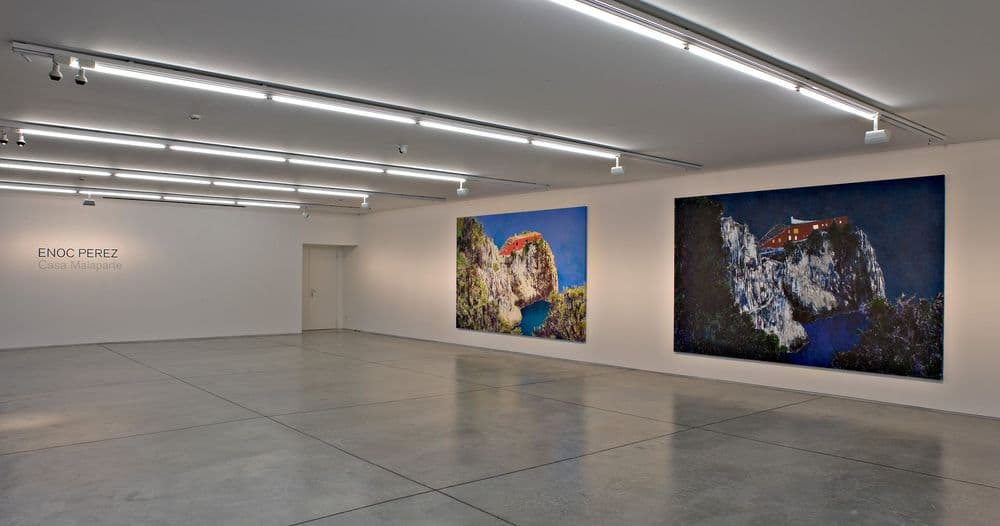 Enoc Perez, "Casa Malaparte", 2008, veduta di mostra | ph. Carlo Vannini
