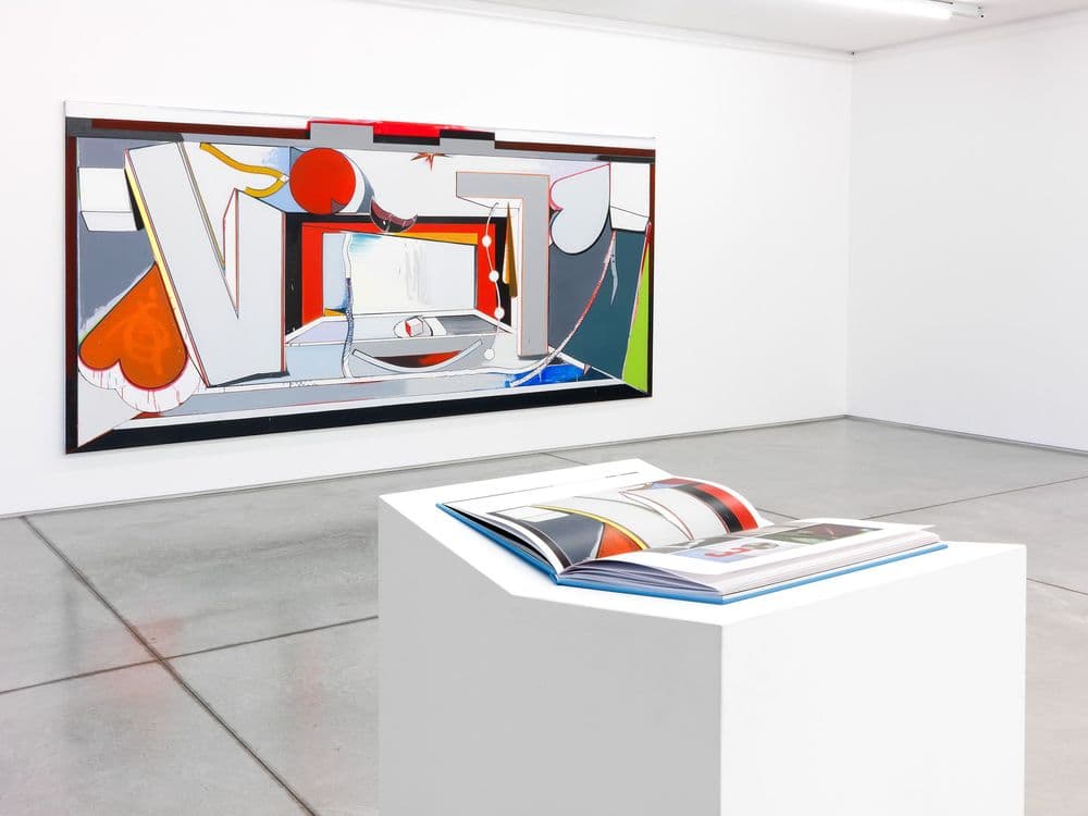 Thomas Scheibitz, "The River and its Source", 2011, veduta di mostra © Thomas Scheibitz | ph. Dario lasagni