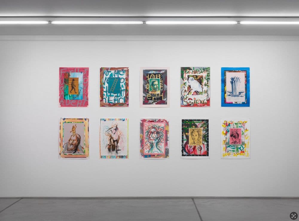 Andy Cross, "House Painter", 2012, exhibition view © Andy Cross | ph. Dario Lasagni