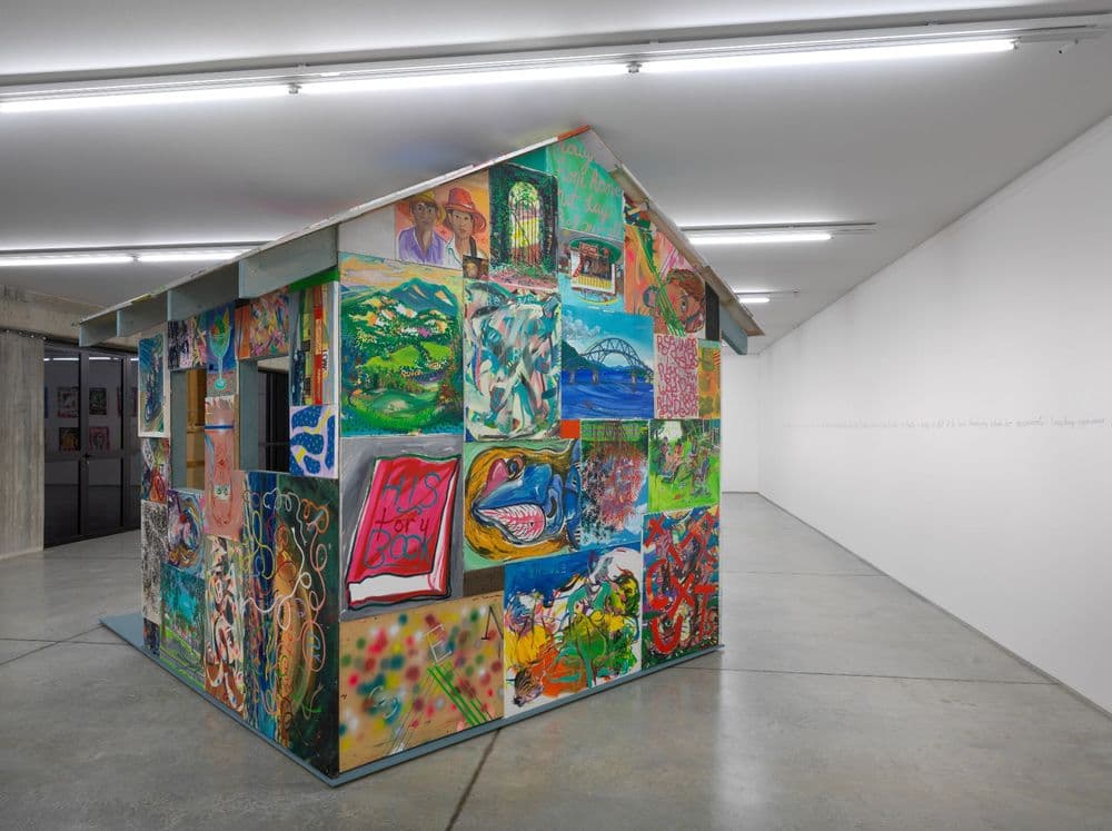 Andy Cross, "House Painter", 2012, exhibition view © Andy Cross | ph. Dario Lasagni