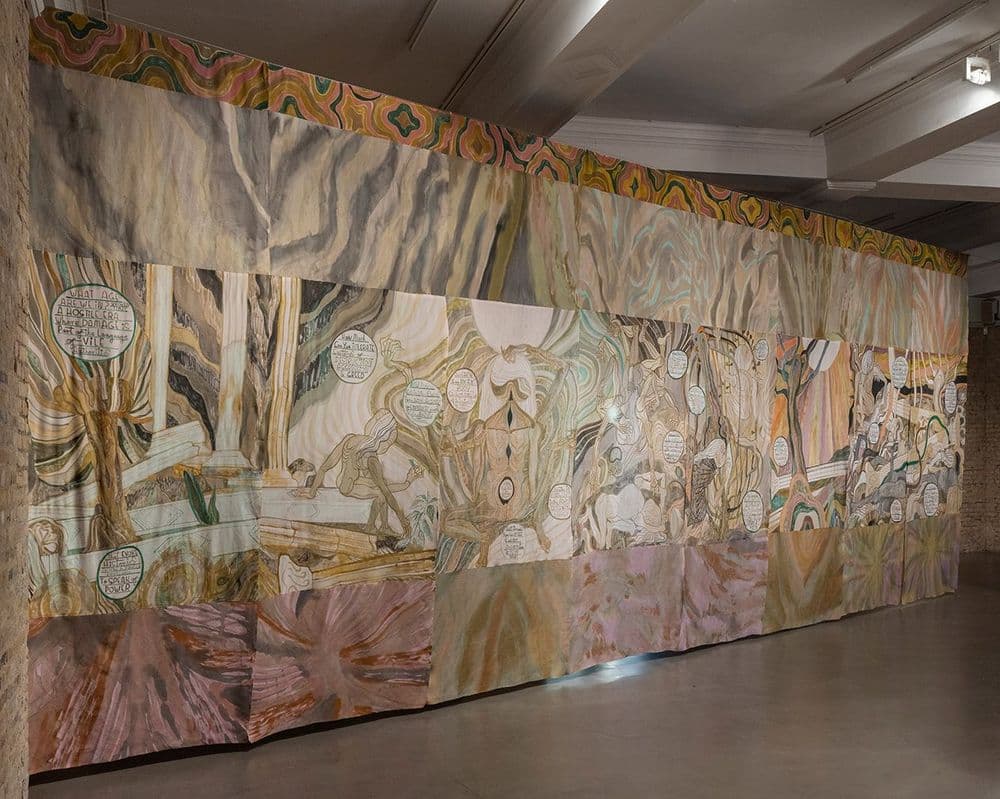 Installation view, Emma Talbot: The Age/ L'Età, 2022 | ph. Damian Griffiths