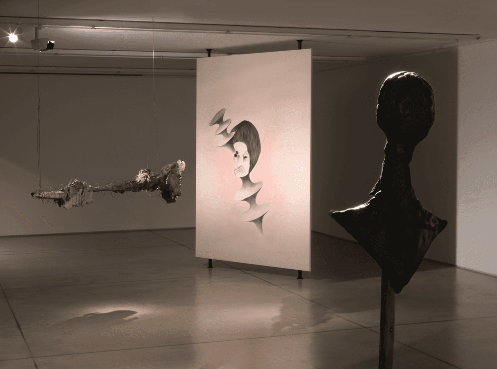 Enrico "La caduta" David, 2015, exhibition view © Enrico David | ph. Dario Lasagni