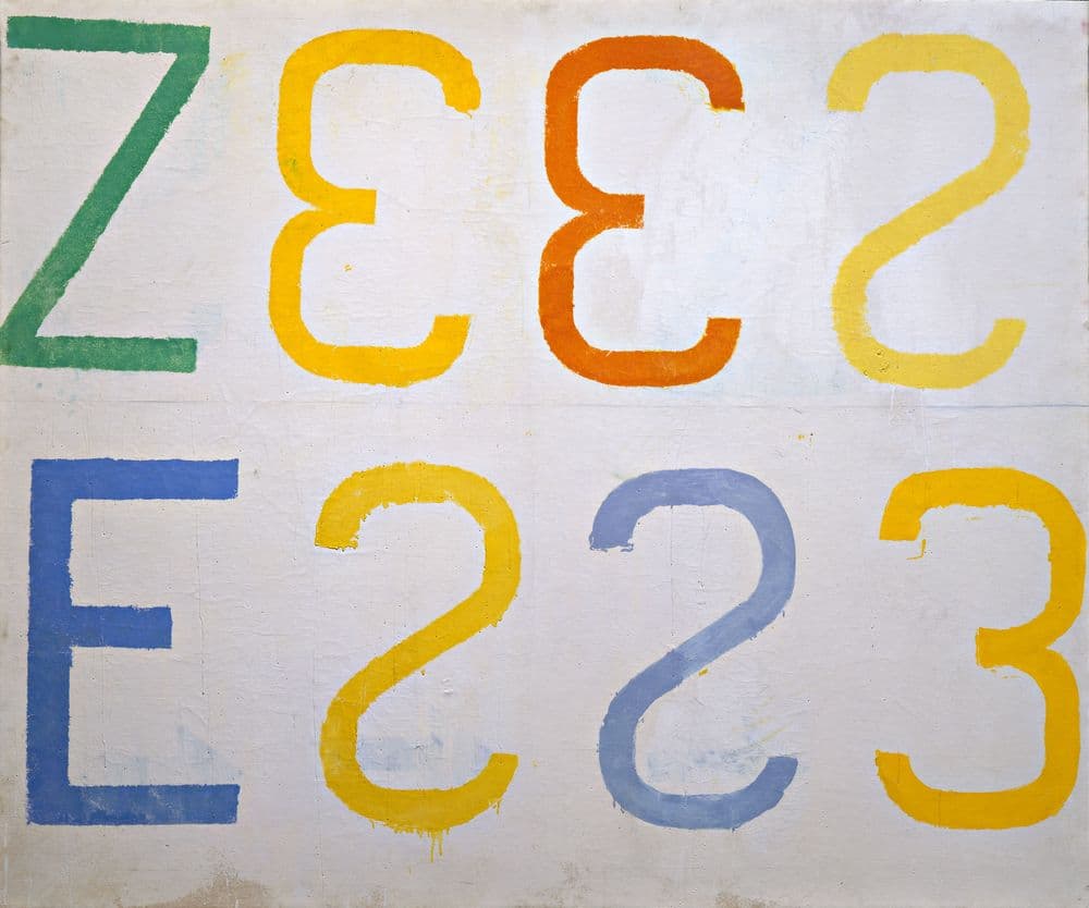 Jannis Kounellis, "Senza titolo", 1961 © Jannis Kounellis | ph. Carlo Vannini