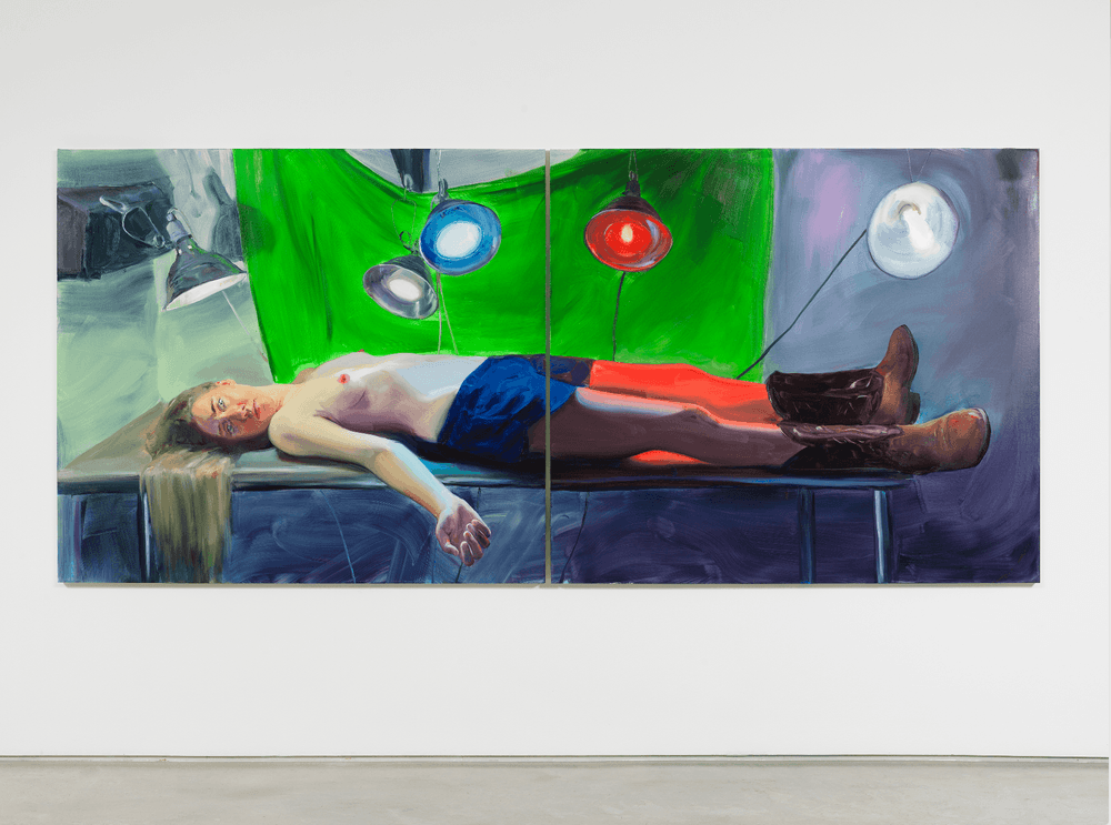 Jenna Gribbon, "Mirages", 2022, veduta di mostra © Jenna Gribbon | ph. Dario Lasagni