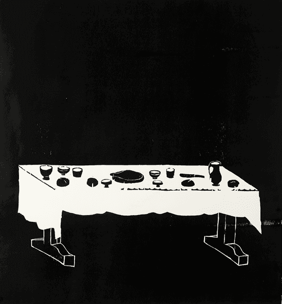 Andrea Büttner, "Table", 2010 © Andrea Büttner | ph. Dario Lasagni