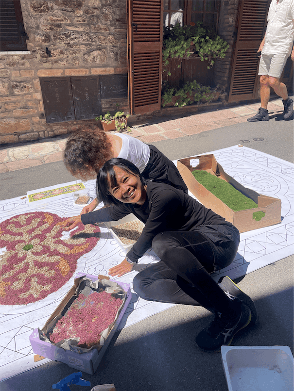 Dian Suci durante la sua residenza in Italia per il Max Mara Art Prize for Women, 2026 © Dian Suci