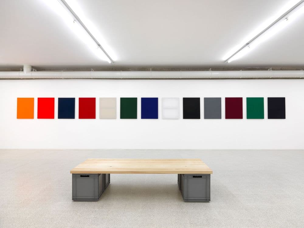 Andrea Büttner, "The Poverty of Riches", 2011, exhibition view | ph. Dario Lasagni