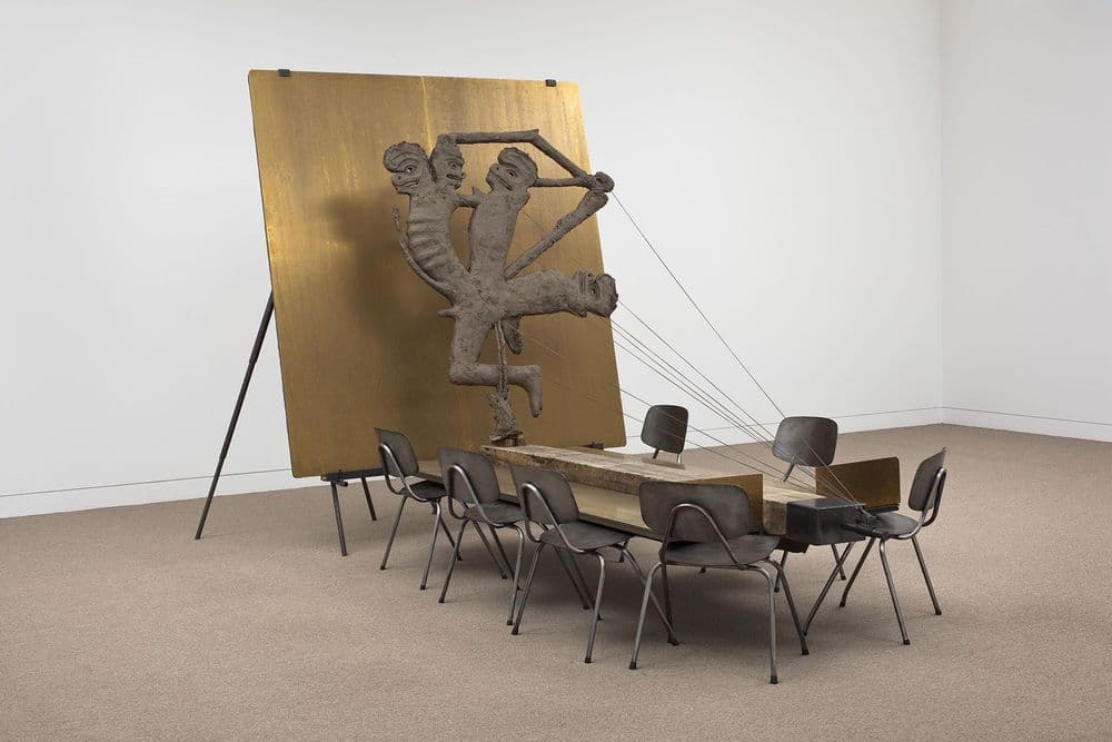 Mark Manders, "Anthropological Trophy", 2010 © Mark Manders