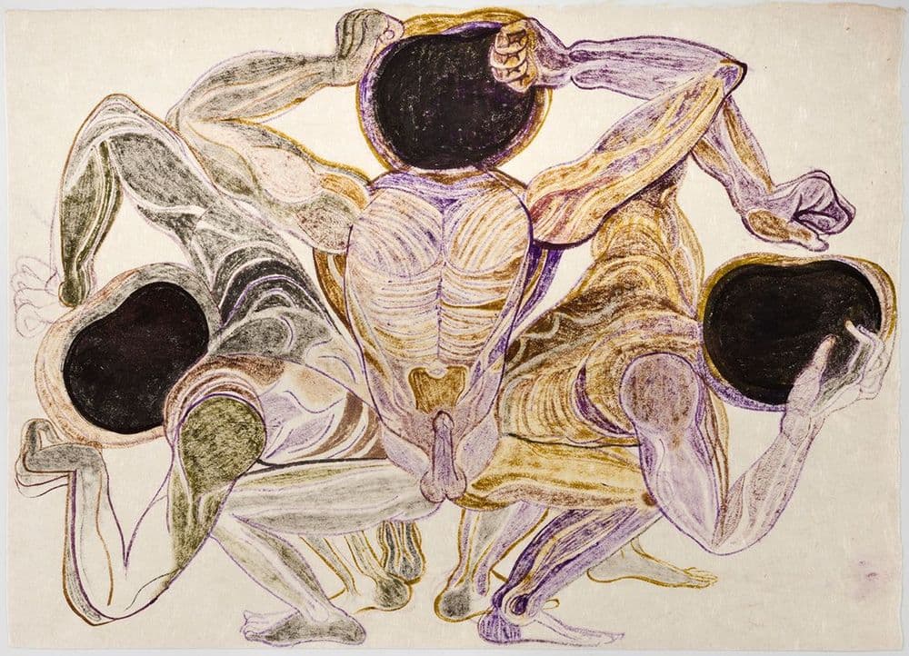 Emma Talbot, detail from "The Trials", 2022 © Emma Talbot