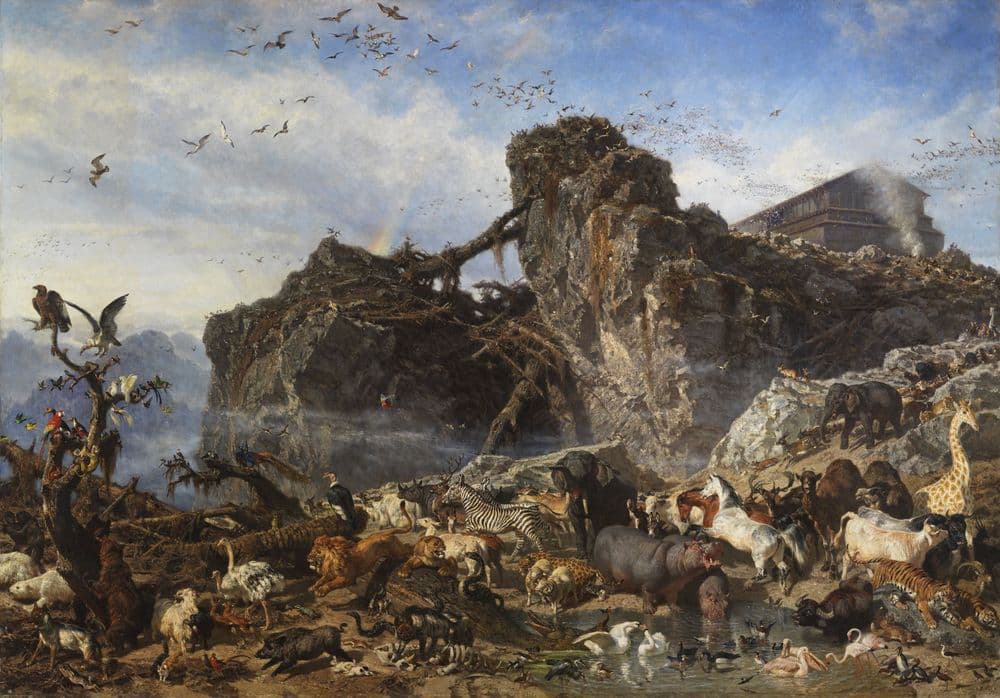 Filippo Palizzi, "Oltre il diluvio", 1864, Museo e Real Bosco di Capodimonte | ph.Luciano Romano