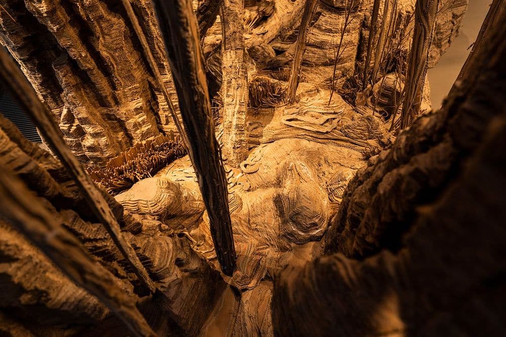 Eva Jospin, "Microclima", Max Mara Milan, 2022, detail © Eva Jospin | ph. Masiar Pasquali