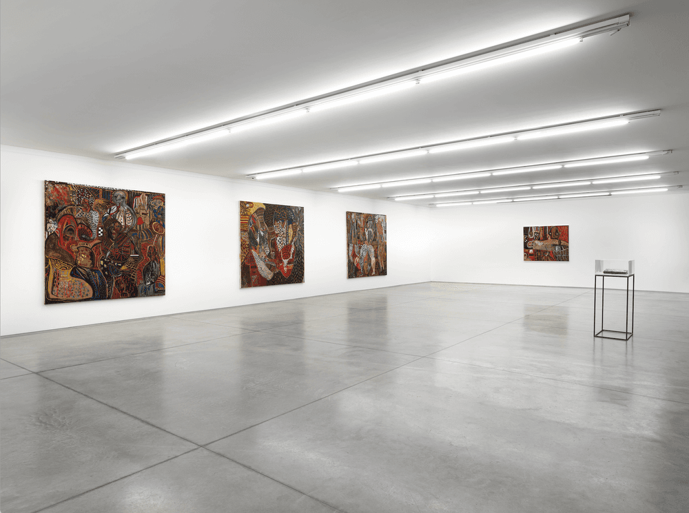 Mona Osman, "Rhizome and the Dizziness of Freedom", 2019, veduta di mostra © Mona Osman | ph. Dario Lasagni