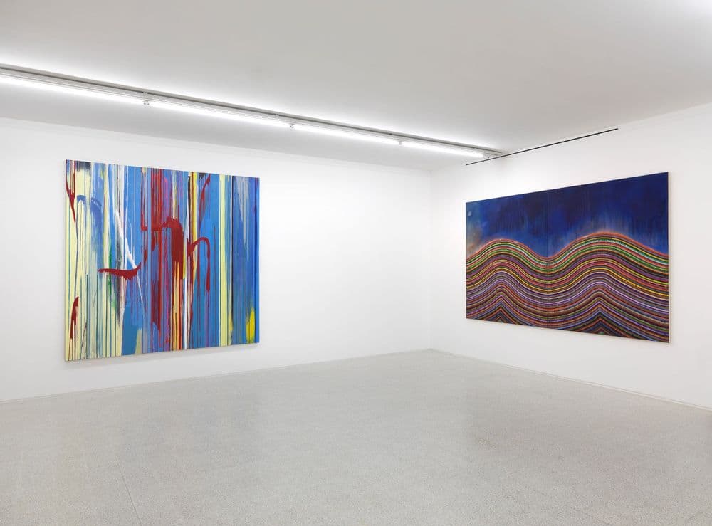 "La pittura come forma radicale", 2012-2013, veduta di mostra © David Dupuis © Jacqueline Humphries | ph. Dario Lasagni